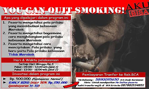 Cara Mudah Berhenti Merokok