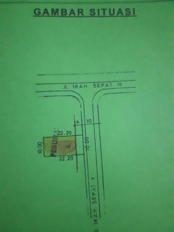 Jual RUMAH Ikan Sepat Perak Surabaya